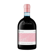 VANZINI,Winery,presents,SANGUE,GIUDA,vol.),exuberant,wine,Ruby-red,color,with,purple,and,purple,tones,and,with,sweet,and,velvety,taste.,Its,fresh,and,intense,aroma,reminiscent,the,confitures,fruit,with,notes,cherries,currants,cranberries,and,fruits,the,forest...