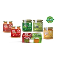 Prepared,with,fresh,products,grown,and,obtained,the,lands,our,Canary,Islands,the,MOJOS,GUACHINERFE,varieties,reds,and,Greens,SPICY,and,soft,according,the,used,pepper,are,excellent,with,fish,meat,potatoes,gofios,vegetables.,Intense,green,CORIANDER,MOJO,made,with,herbs,and,fresh,cilantro,and,perfect,with,fish. All,varieties,can,lowered,adding,oil,the,taste,the,consumer.,And,ALMOGROTE,delicious,pate,cheese,hard,typical,the,island,Gomera,exquisite,with,potatoes,meat,and,toast.